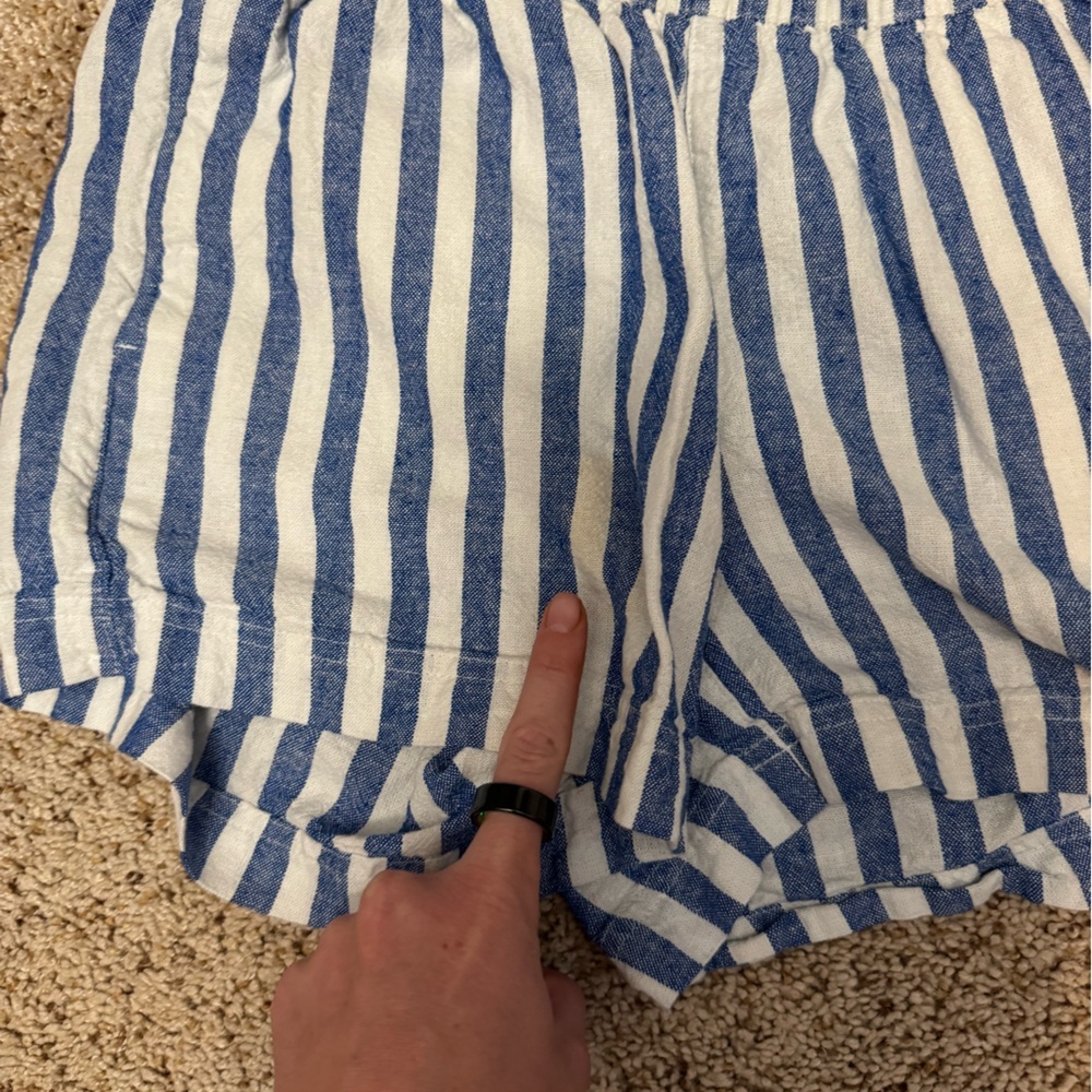 ✨2 for $35 ALL SHORTS!✨ OLD NAVY Linen-Blend Shorts 3.5-in inseam XS - Picture 6 of 8